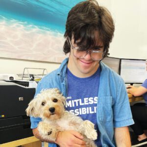 Frameworks employs young adults with Autism in Miami, Florida.